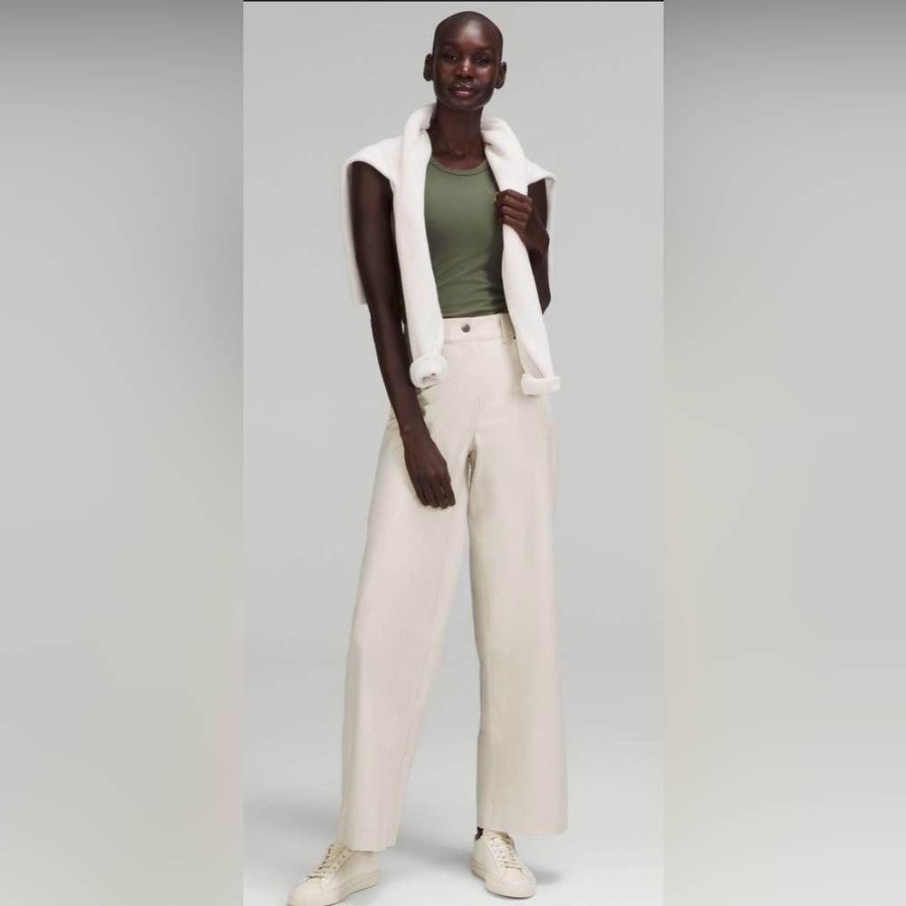Lululemon Women's City Sleek 5 POCKET WIDE LEG Pants Size 33 - Picture 7 of 7